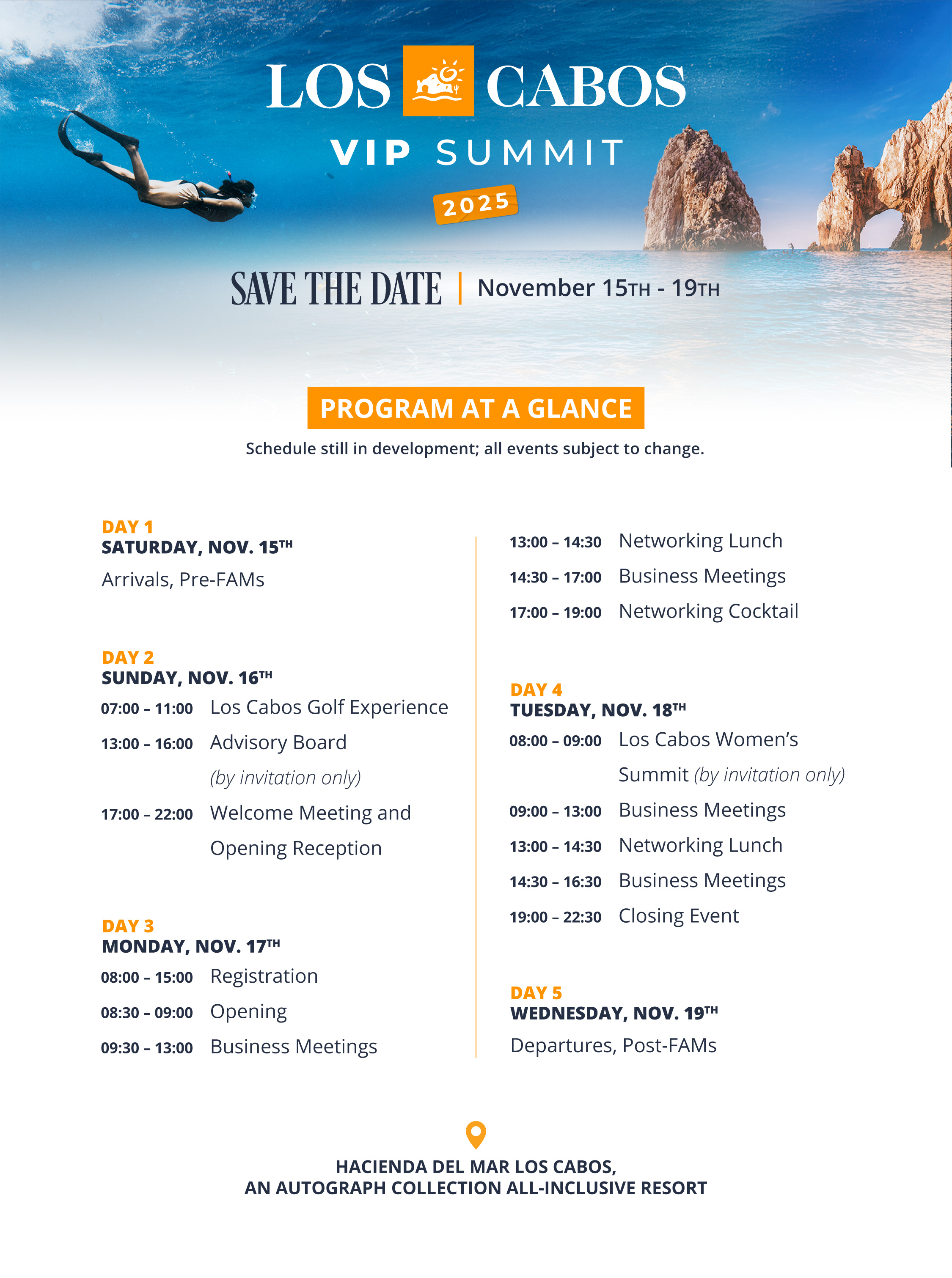 Los Cabos VIP Summit - English